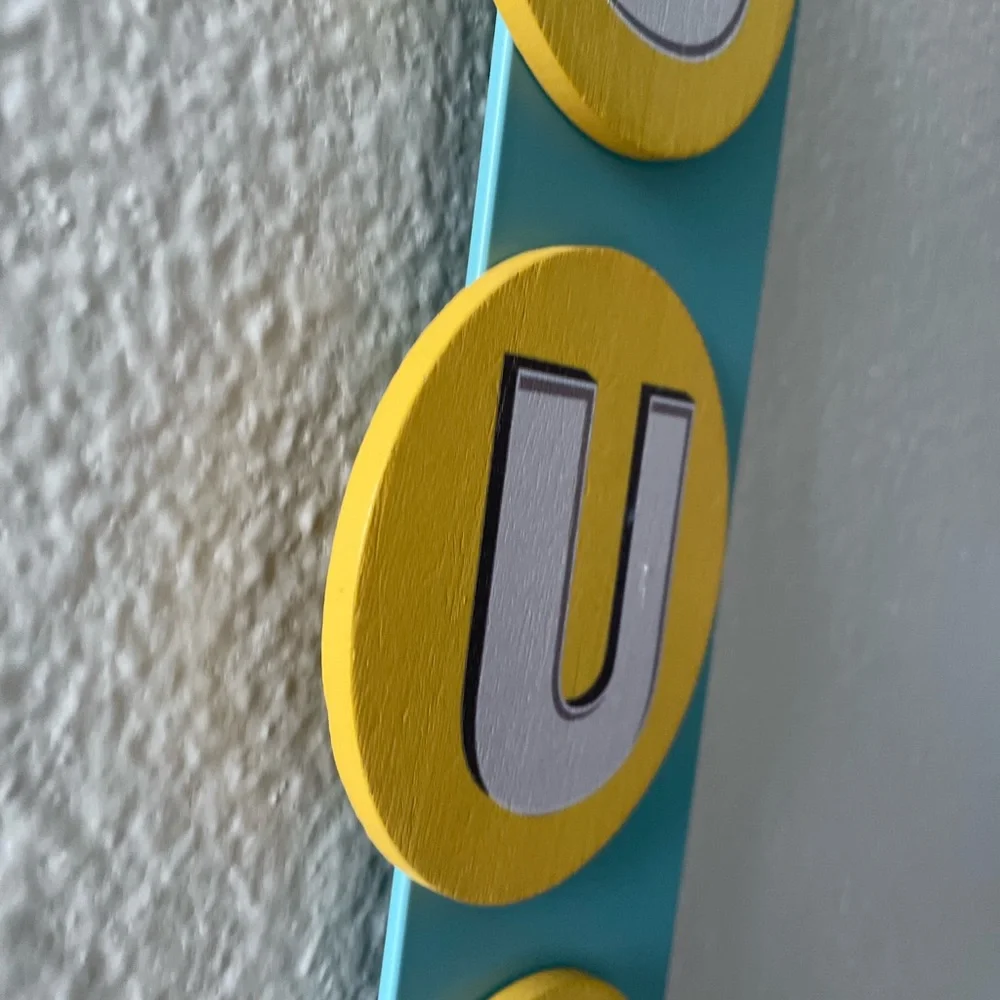 Novelty Wall Decor SUN Motel & Cafe Hanging Sign Target Bullseye